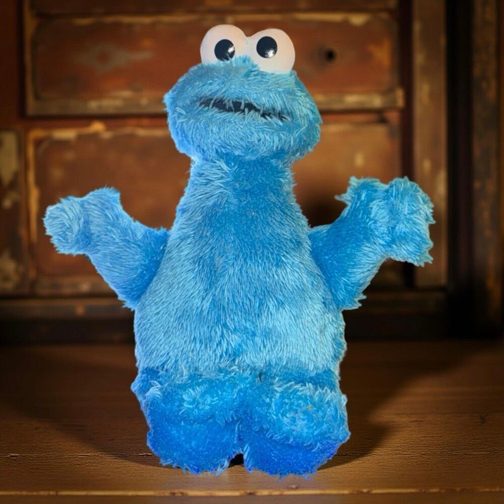 2014 Sesame Street Cookie Monster Plush Toy 6”  P14